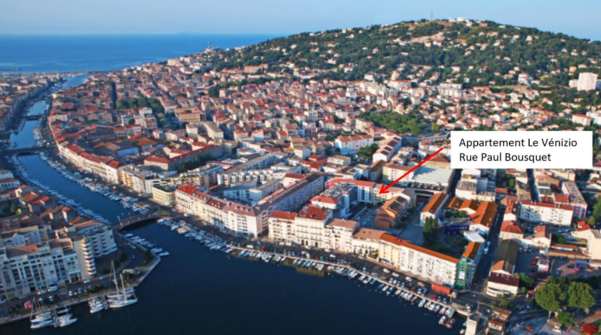 Le Venizio - Classe 2 Etoiles - T2 Climatise, Avec Terrasse, Parking, Pret De Velos, 10 Minutes A Pied Gare Et Centre Ville Sète Buitenkant foto