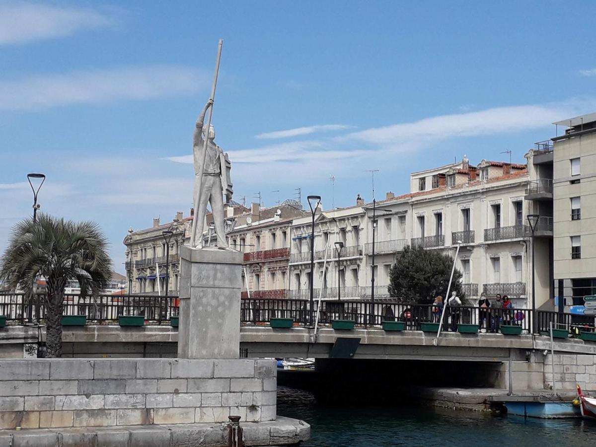 Le Venizio - Classe 2 Etoiles - T2 Climatise, Avec Terrasse, Parking, Pret De Velos, 10 Minutes A Pied Gare Et Centre Ville Sète Buitenkant foto